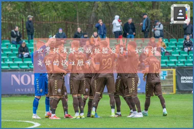 世界杯滚球实战经验分享：如何提高你的投注胜率