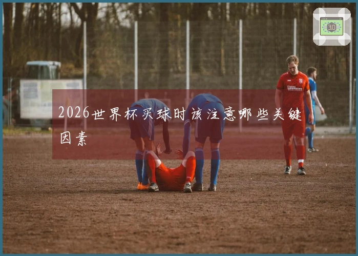 2026世界杯买球时该注意哪些关键因素